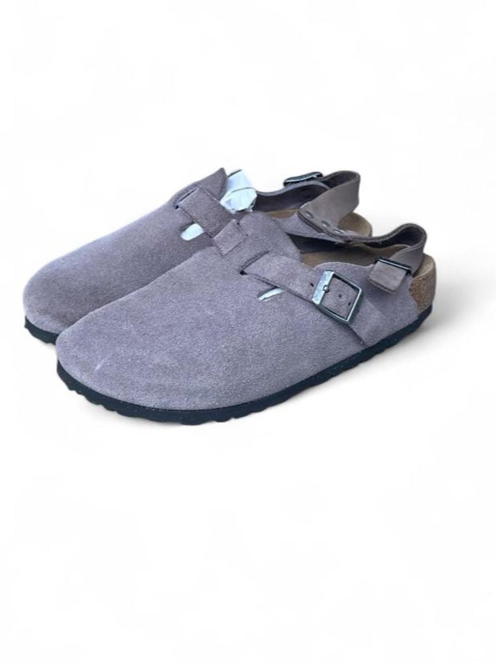 Birkenstock Tokio Faded Purple Suede Clogs EU 37 Women’s 6 Narrow - Picture 5 of 8